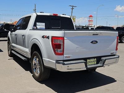 2021 Ford F-150 — rear three-quarter view