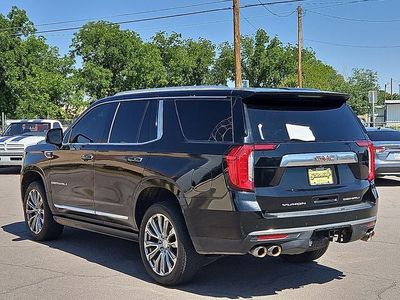 2022 GMC Yukon — rear three-quarter view