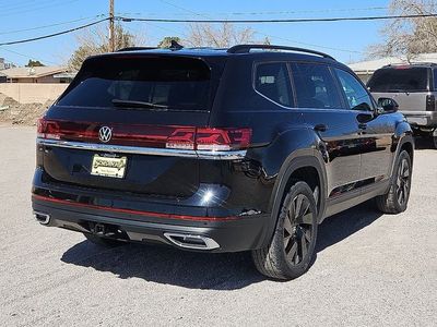 2026 Volkswagen Atlas — rear three-quarter view