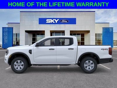 2025 Ford Ranger — rear three-quarter view