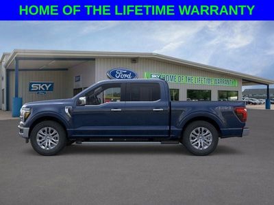 2025 Ford F-150 — rear three-quarter view