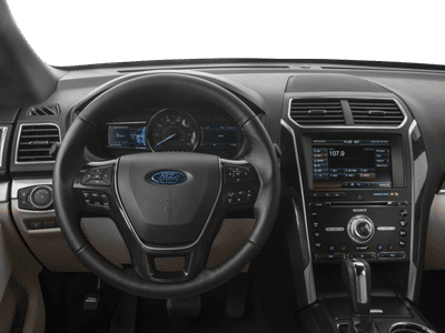 2017 Ford Explorer — interior view