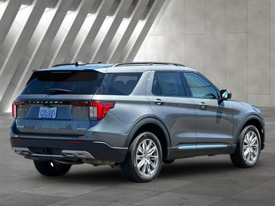 2025 Ford Explorer — rear three-quarter view