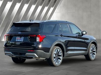 2026 Ford Explorer — rear three-quarter view