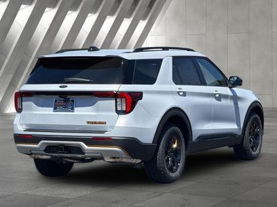 2026 Ford Explorer — rear three-quarter view