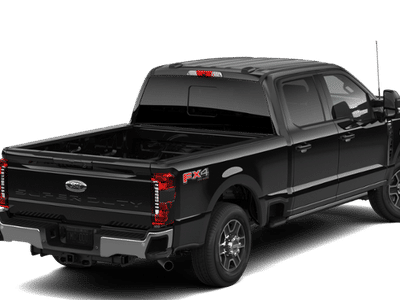 2026 Ford Super Duty — rear three-quarter view