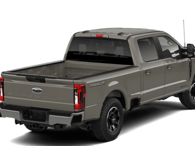 2026 Ford Super Duty — rear three-quarter view