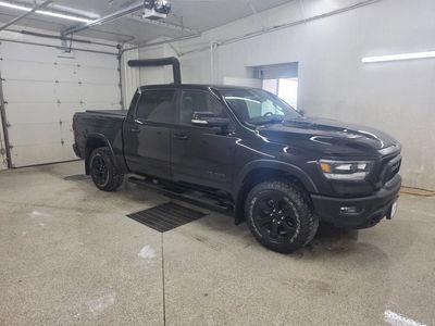 2020 RAM 1500 — rear three-quarter view