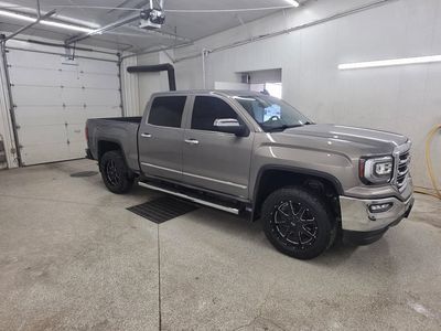 2017 GMC Sierra 1500 — rear three-quarter view