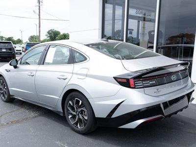 2025 Hyundai Sonata — rear three-quarter view