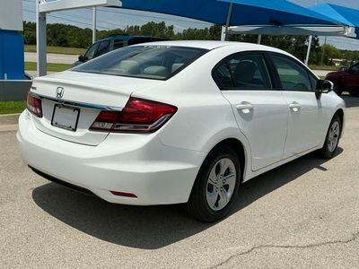 2014 Honda Civic — rear three-quarter view