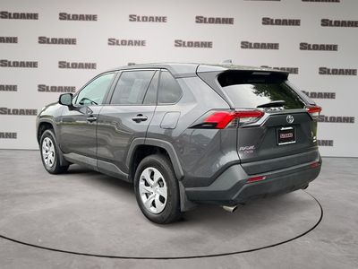 2025 Toyota RAV4 — rear three-quarter view