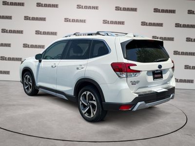 2022 Subaru Forester — rear three-quarter view