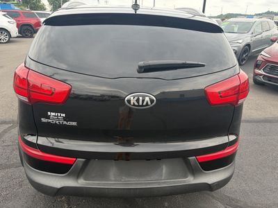 2016 Kia Sportage — rear three-quarter view