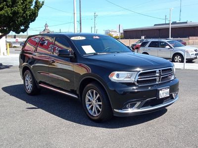 2017 Dodge Durango — rear three-quarter view