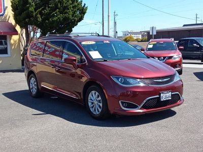 2017 Chrysler Pacifica — rear three-quarter view