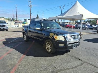 2007 Ford Explorer Sport Trac — rear three-quarter view