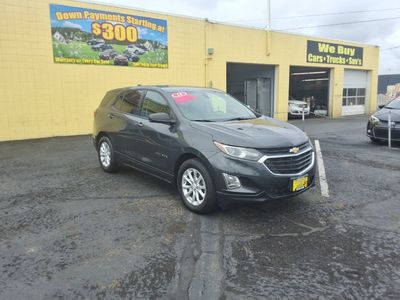 2018 Chevrolet Equinox — rear three-quarter view