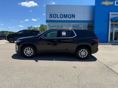 2023 Chevrolet Traverse — rear three-quarter view