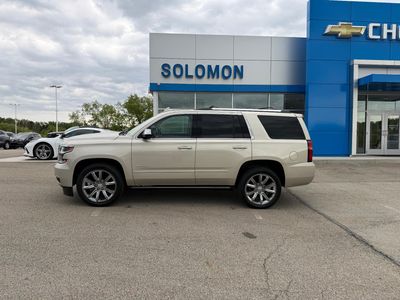 2017 Chevrolet Tahoe — rear three-quarter view