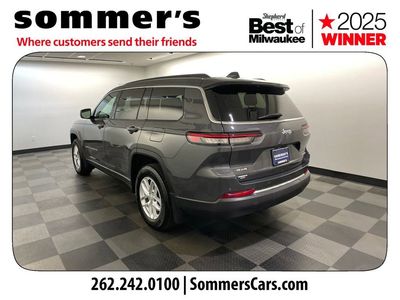 2025 Jeep Grand Cherokee L — rear three-quarter view
