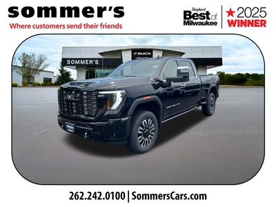 2026 GMC Sierra 2500 HD — rear three-quarter view