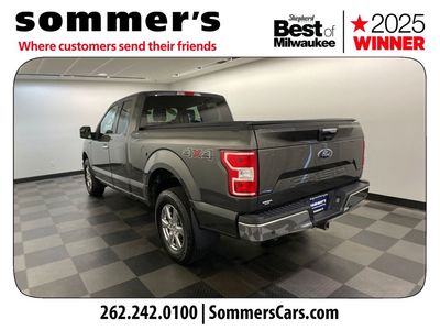 2018 Ford F-150 — rear three-quarter view