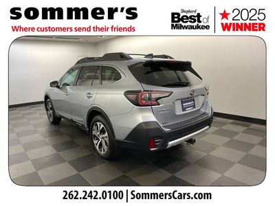 2021 Subaru Outback — rear three-quarter view