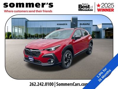 2026 Subaru CROSSTREK — rear three-quarter view