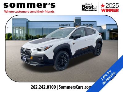 2026 Subaru CROSSTREK — rear three-quarter view