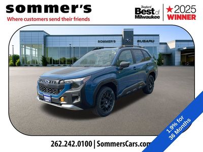 2026 Subaru FORESTER — rear three-quarter view