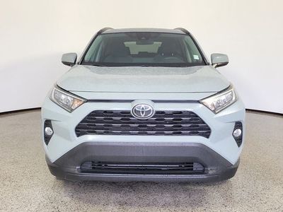 2021 Toyota RAV4 — rear three-quarter view
