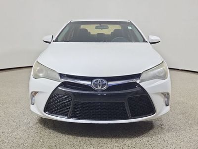 2017 Toyota Camry — rear three-quarter view