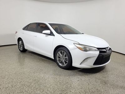 2017 Toyota Camry — interior view
