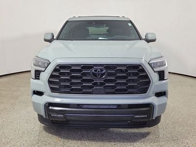 2025 Toyota Sequoia — rear three-quarter view