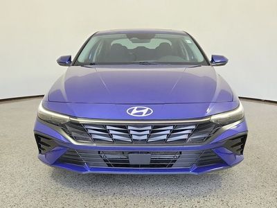 2024 Hyundai Elantra — rear three-quarter view