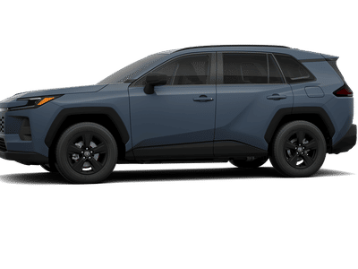 2026 Toyota RAV4 — rear three-quarter view