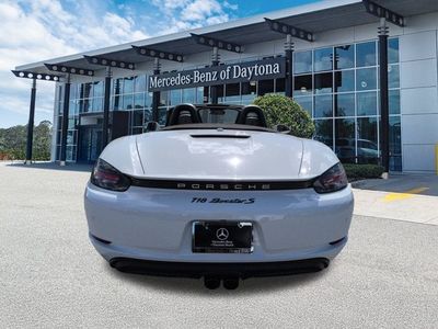 2023 Porsche 718 Boxster — interior view
