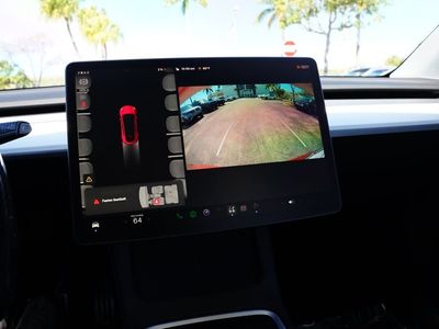 2022 Tesla Model Y — rear three-quarter view