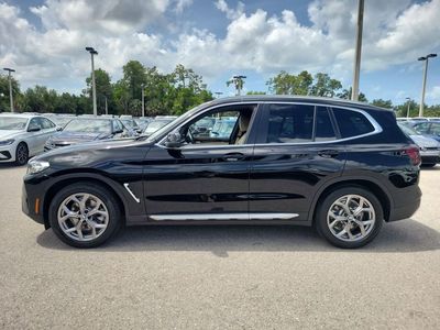 2022 BMW X3 — rear three-quarter view