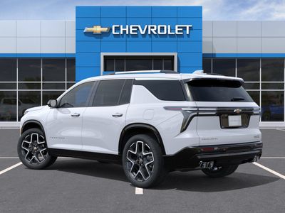 2026 Chevrolet Traverse — rear three-quarter view