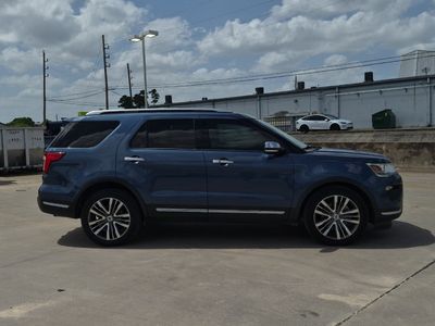 2018 Ford Explorer — interior view