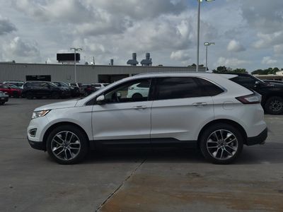 2016 Ford Edge — rear three-quarter view