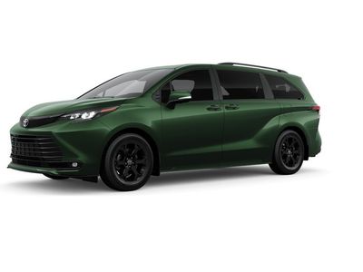 2026 Toyota Sienna — rear three-quarter view