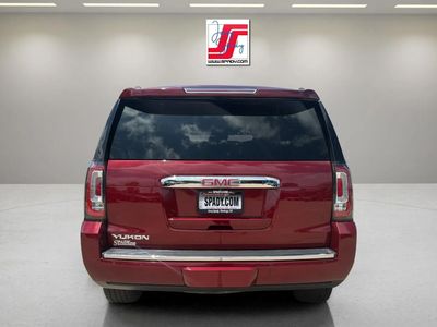 2016 GMC Yukon — interior view