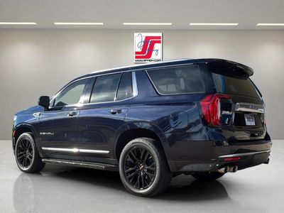 2022 GMC Yukon — rear three-quarter view