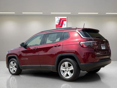 2022 Jeep Compass — rear three-quarter view