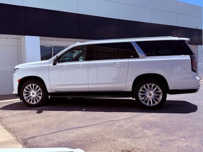 2021 Cadillac Escalade ESV — interior view