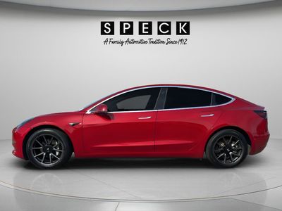 2018 Tesla Model 3 — side profile view