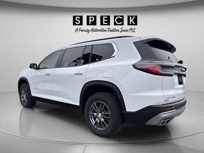 2025 GMC Acadia — rear three-quarter view